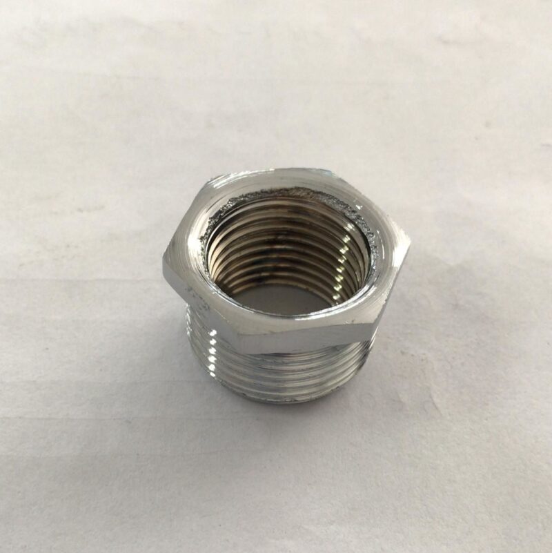 2076 - (81) BUCHA METAL ROSCA EXTERNA 3/4 ROSCA INTERNA 1/2
