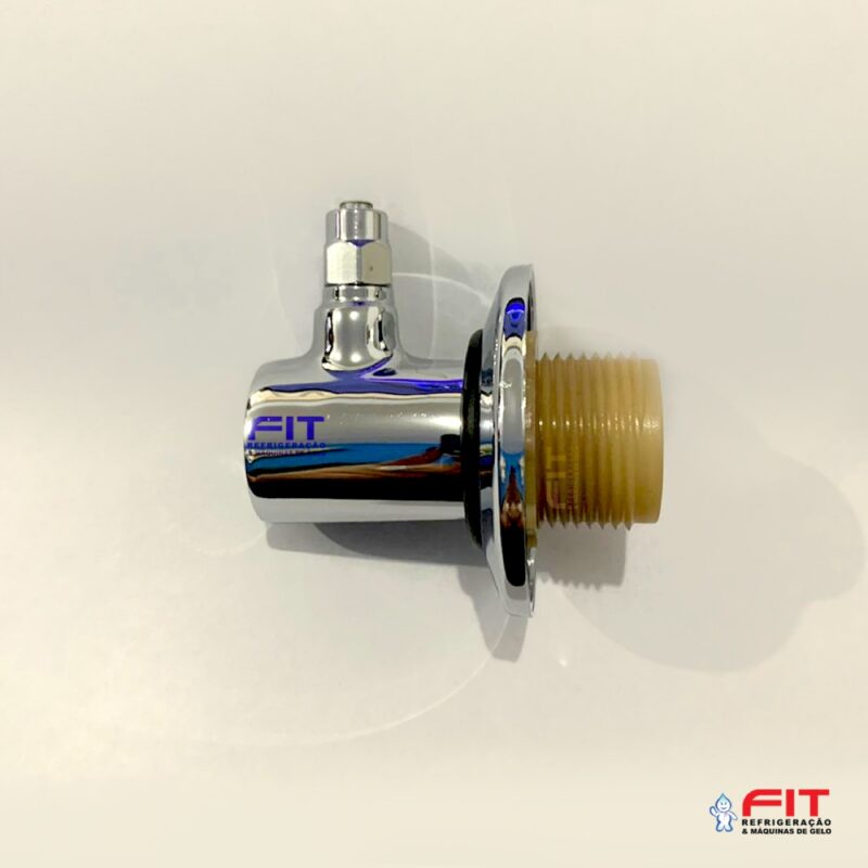 ICO METAIS - (5001) ADAPTADOR DE METAL 1/2 C/SAIDA MANG 1/4 (PAREDE)
